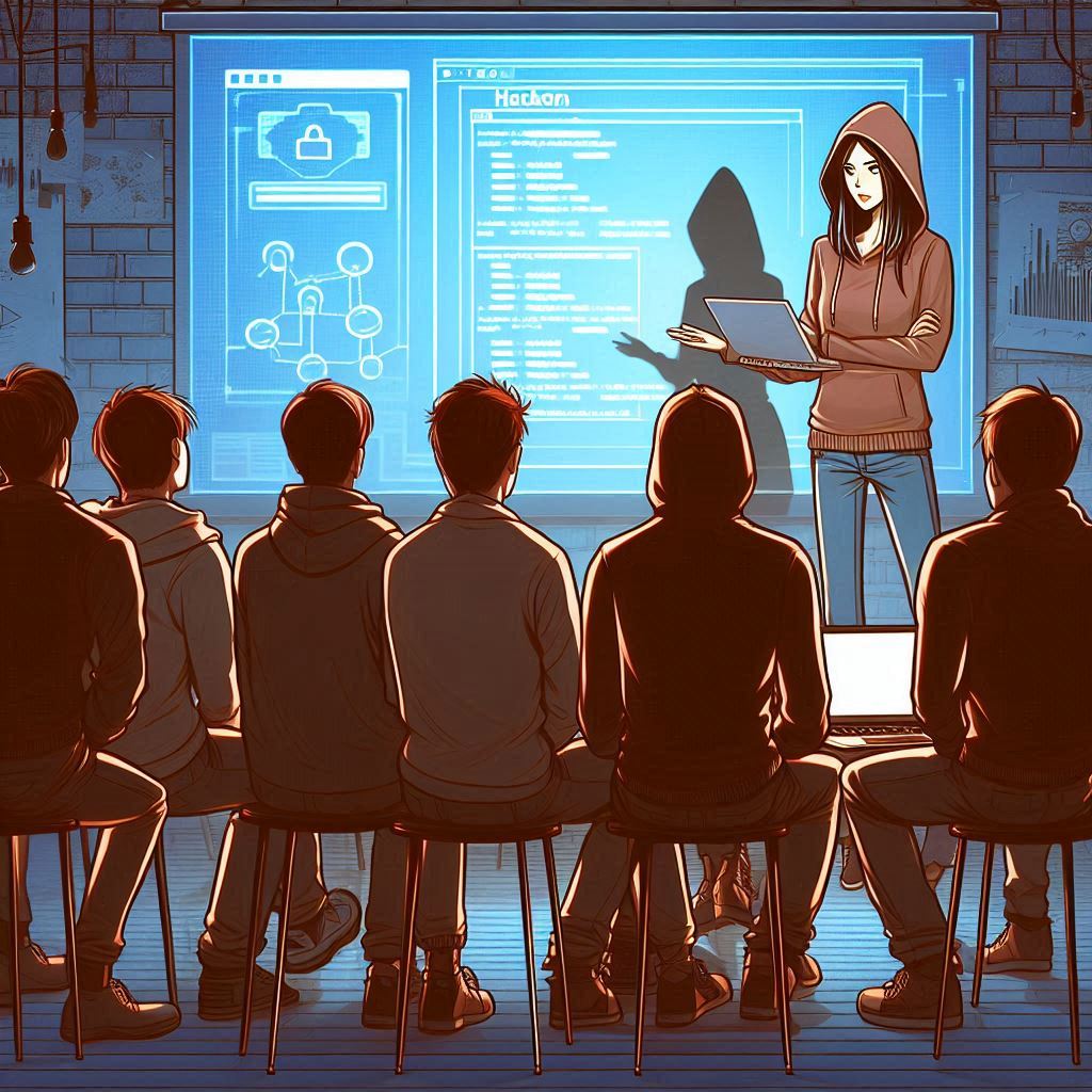 People who are in a training