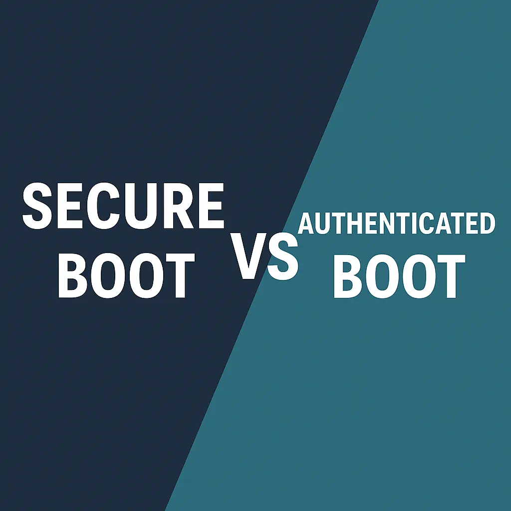 Secure Boot vs Authenticated Boot – Sicherheit im Embedded System